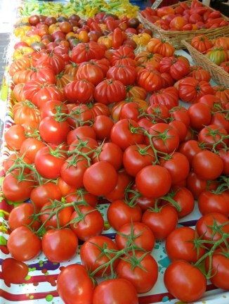 Marché aux Fleurs, Cours Saleya, Nice, France - July 2013