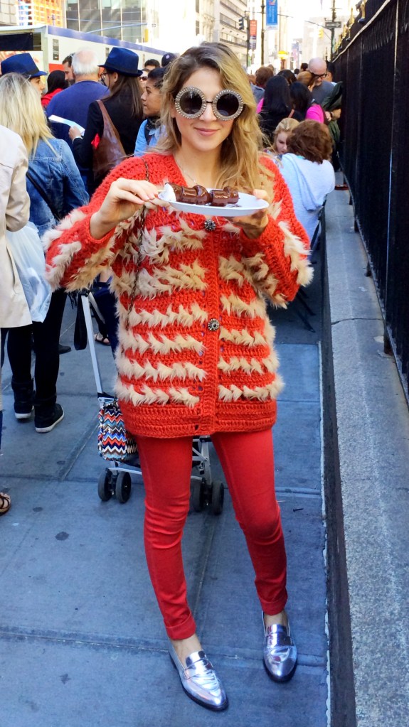 Craving of the day : Fondue au chocolat!!! Bryant Park @ the "Taste of France" event