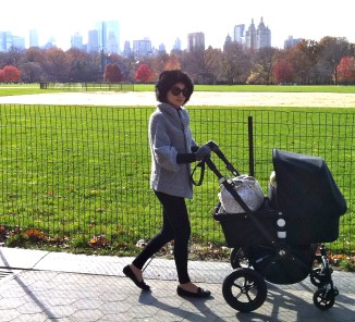 Central Park strolling