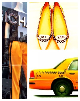 Taxi! With this outfit it's guaranteed you would find a cab ;) Left: Michael Kors, right: Kate Spade