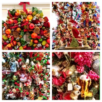 Christmas decoration at Bergdorf Goodman