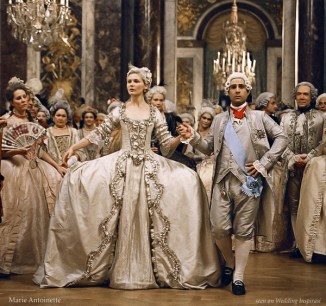 From the movie "Marie Antoinette" - seen on Wedding Inspirasi