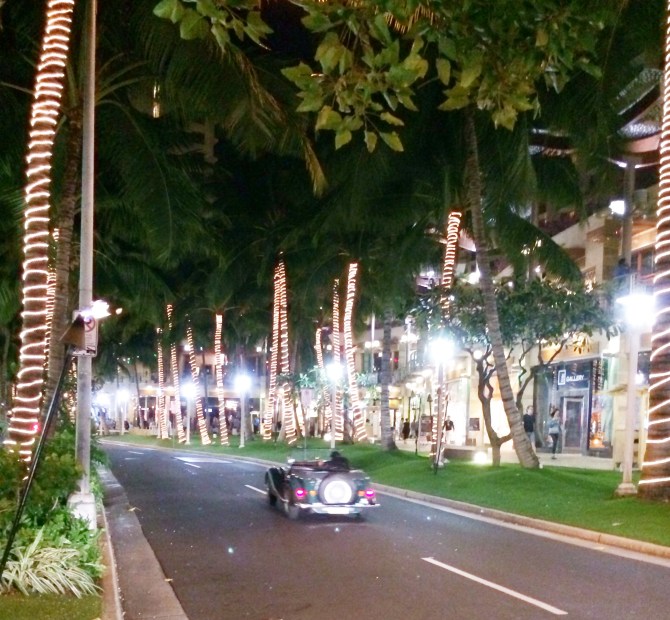 escape - honolulu - car