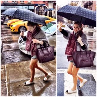 Rain, rain, go away...