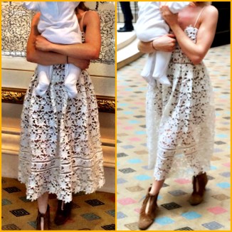 Photo inspired by the catwalk at the D&G show during the latest Milan fashion week: "Viva la mamma!"